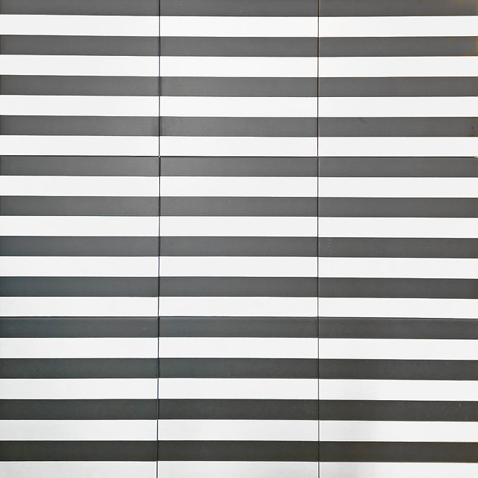 Stonehouse Studio Positano Deck Chair Jet Wall and Floor Tiles - 225 x 225mm