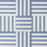 Stonehouse Studio Positano Deck Chair Ocean Blue Wall and Floor Tiles - 225 x 225mm