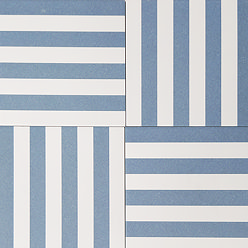 Stonehouse Studio Positano Deck Chair Ocean Blue Wall and Floor Tiles - 225 x 225mm
