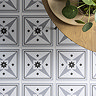 Stonehouse Studio Prague Smoke Patterned Wall and Floor Tiles - 225 x 225mm