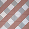 Stonehouse Studio Prism Blush Geometric Patterned Wall and Floor Tiles - 225 x 225mm