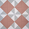 Stonehouse Studio Prism Blush Geometric Patterned Wall and Floor Tiles - 225 x 225mm