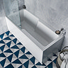 Stonehouse Studio Prism Navy Geometric Patterned Wall and Floor Tiles - 225 x 225mm