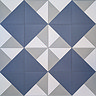 Stonehouse Studio Prism Navy Geometric Patterned Wall and Floor Tiles - 225 x 225mm