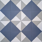 Stonehouse Studio Prism Navy Geometric Patterned Wall and Floor Tiles - 225 x 225mm