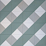 Stonehouse Studio Prism Teal Geometric Patterned Wall and Floor Tiles - 225 x 225mm