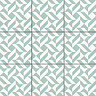 Stonehouse Studio Quattro Aqua Patterned Wall and Floor Tiles - 225 x 225mm