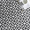 Stonehouse Studio Quattro Black Patterned Wall and Floor Tiles - 225 x 225mm