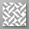 Stonehouse Studio Quattro Grey Geometric Patterned Wall and Floor Tiles - 225 x 225mm