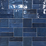 Stonehouse Studio Retford Blue Gloss Wall Tiles - 150 x 150mm