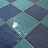 Stonehouse Studio Retford Blue Gloss Wall Tiles - 150 x 150mm