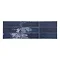 Retford Chevron Blue Gloss Wall Tiles - 75 x 230mm  Profile Large Image