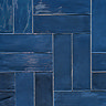 Stonehouse Studio Retford Blue Gloss Wall Tiles - 75 x 230mm