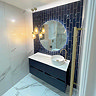 Stonehouse Studio Retford Blue Gloss Wall Tiles - 75 x 230mm