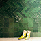 Stonehouse Studio Retford Green Gloss Wall Tiles - 75 x 230mm