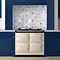 Stonehouse Studio Retford Floral Blue Gloss Wall Tiles - 150 x 150mm