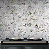 Stonehouse Studio Retford Floral Green Gloss Wall Tiles - 150 x 150mm