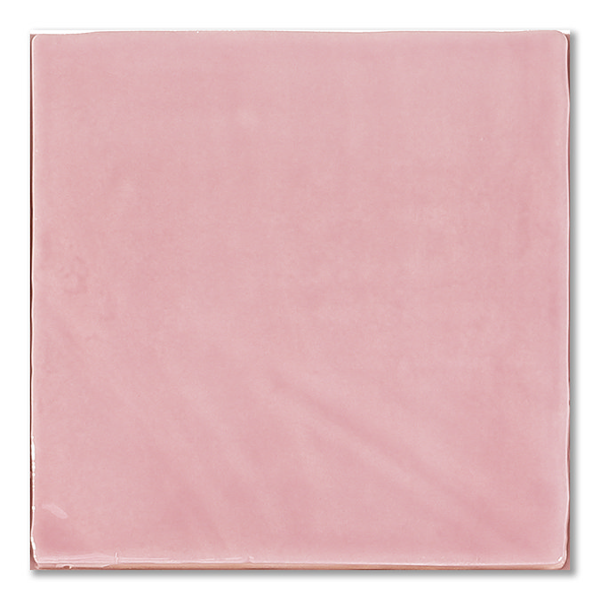 Stonehouse Studio Retford Pink Gloss Wall Tiles - 150 x 150mm