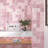 Stonehouse Studio Retford Pink Gloss Wall Tiles - 150 x 150mm