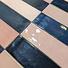 Stonehouse Studio Retford Pink Gloss Wall Tiles - 75 x 230mm