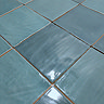 Stonehouse Studio Retford Turquoise Gloss Wall Tiles - 150 x 150mm