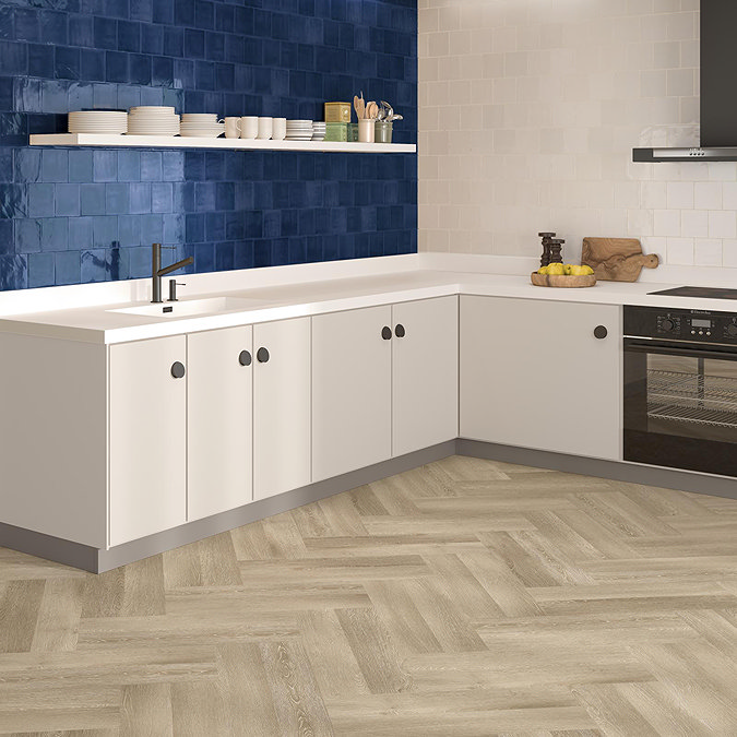 Stonehouse Studio Retford White Gloss Wall Tiles - 150 x 150mm