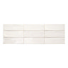Stonehouse Studio Retford White Gloss Wall Tiles - 75 x 230mm