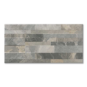 Stonehouse Studio Runda Mixed Slate Effect Split Face Tiles - 303 x 613mm