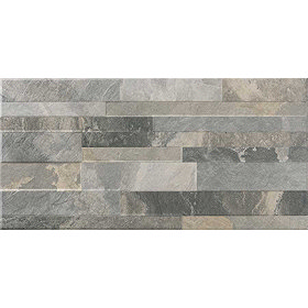 Runda Mixed Split Face Tiles - 303 x 613mm Large Image