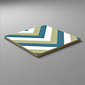Stonehouse Studio Samba Teal Wall & Floor Tiles - 225 x 225mm