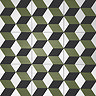 Stonehouse Studio Santiago Olive Geometric Patterned Wall and Floor Tiles - 225 x 225mm