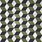 Stonehouse Studio Santiago Olive Geometric Patterned Wall and Floor Tiles - 225 x 225mm