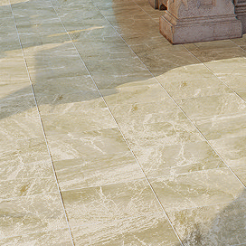 Stonehouse Studio Santori Beige Marble Effect Wall & Floor Tiles - 223 x 223mm