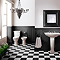 Stonehouse Studio Santori Black Stone Effect Wall & Floor Tiles - 223 x 223mm
