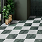 Stonehouse Studio Santori Green Stone Effect Tiles - 223 x 223mm