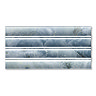 Stonehouse Studio Soule Reeded Blue Onyx Marble Effect Wall Tiles - 150 x 300mm