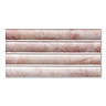 Stonehouse Studio Soule Reeded Pink Onyx Marble Effect Wall Tiles - 150 x 300mm