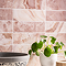 Stonehouse Studio Soule Pink Onyx Marble Effect Wall Tiles - 100 x 300mm