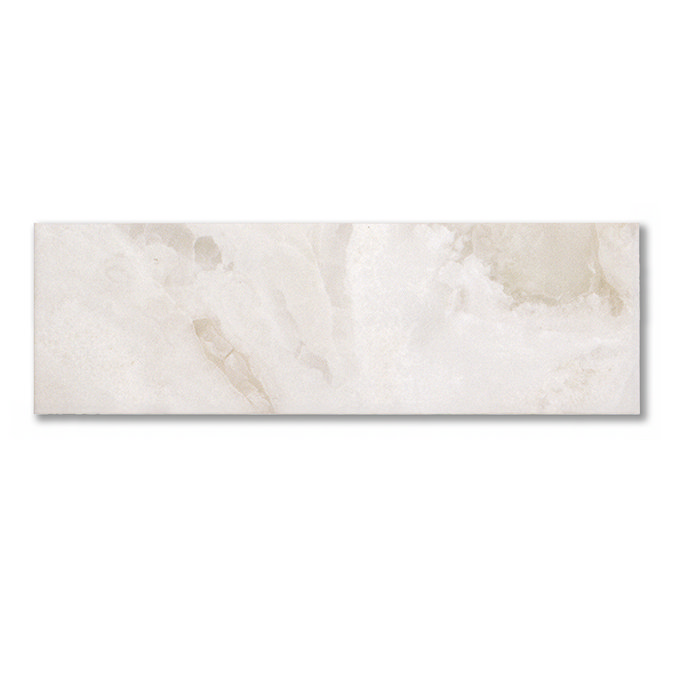 Stonehouse Studio Soule White Onyx Marble Effect Wall Tiles - 100 x 300mm