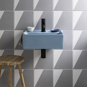 Stonehouse Studio Stockholm Grey Wall and Floor Tiles - 225 x 225mm