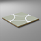 Stonehouse Studio Tatton Fern Wall & Floor Tiles - 225 x 225mm