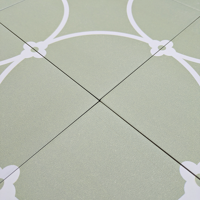 Stonehouse Studio Tatton Fern Wall & Floor Tiles - 225 x 225mm