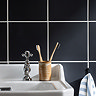 Tetra Matt Black Wall and Floor Tiles - 200 x 200mm
