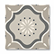 Stonehouse Studio Tissington Grey Patterned Wall and Floor Tiles - 225 x 225mm