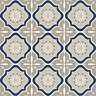 Stonehouse Studio Tissington Navy Patterned Wall and Floor Tiles