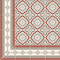 Stonehouse Studio Tissington Terracotta Border Patterned Wall and Floor Tiles