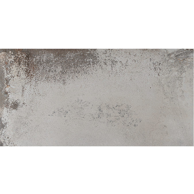 Stonehouse Studio Tulsa White Oxide Metal Effect Large Format Wall & Floor Tiles - 600 x 1200mm