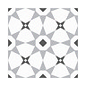 Stonehouse Studio Valletta Charcoal Patterned Wall and Floor Tiles - 225 x 225mm