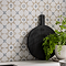 Stonehouse Studio Valletta Pebble Patterned Wall and Floor Tiles - 225 x 225mm