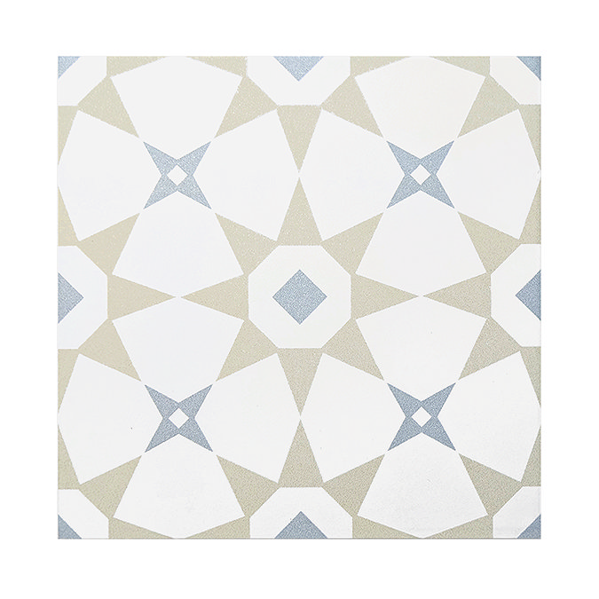 Stonehouse Studio Valletta Pebble Patterned Wall and Floor Tiles - 225 x 225mm